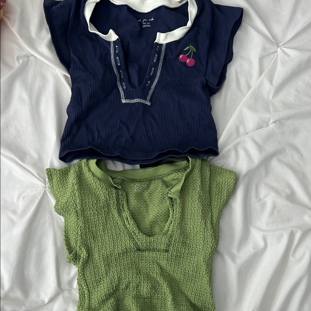 UO Navy and Green out from under rare top bundle